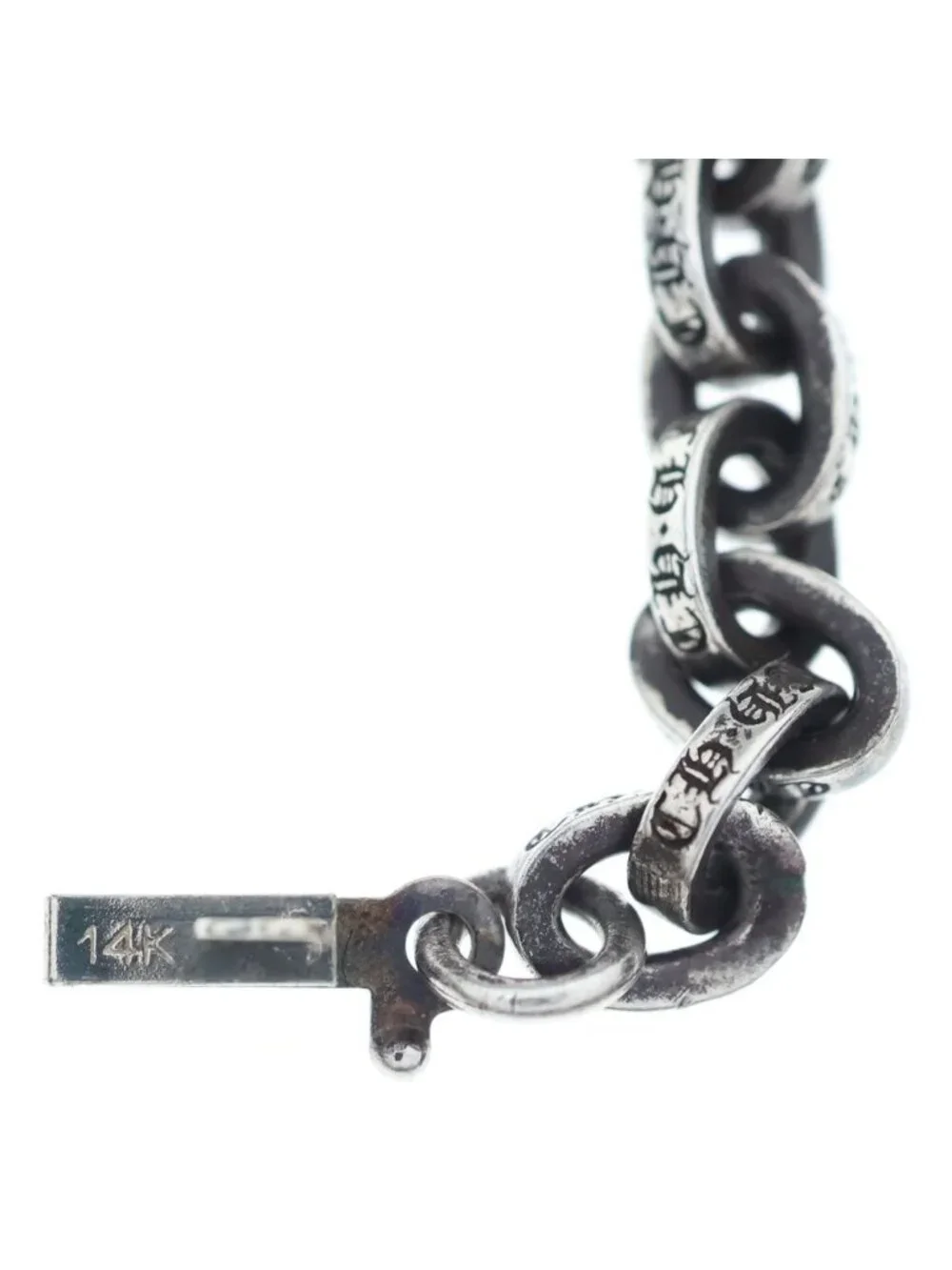Chrome Hearts Paper Chain 20 Necklace Silver